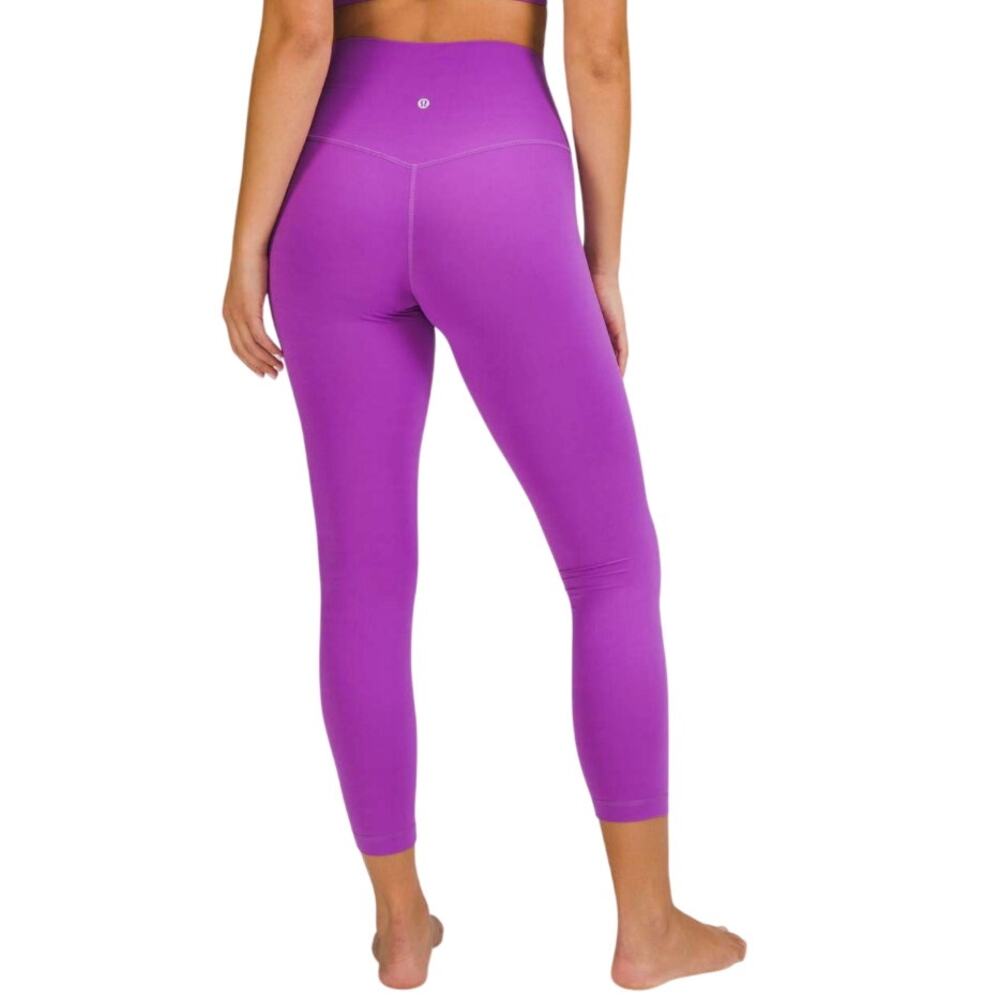 Lululemon Align High-Rise Pant 25” Moonlit Magenta Size 4 Womens